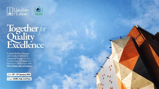 HEC launched its latest awareness programme for the Punjab region at the University of Lahore. This session marks a significant step in the rollout of the PSG-2023 quality framework. With representatives from 30 universities in attendance, the gathering discussed the future of institutional excellence. From the opening remarks by Rector Prof. Dr. Muhammad Ashraf to the keynote address by HEC Executive Director Dr. Zia ul Haq. The session featured insights from Dr. Zia ul Haq (ED, HEC), who joine