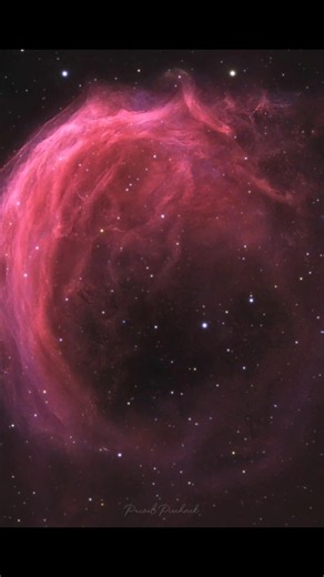 Sh2-188, The Shrimp Nebula, 850 Light Years From Earth, #shorts