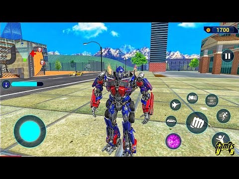 Optimus Multiple Transformation Jet Robot Truck Game 2026 - Android Gameplay FHD