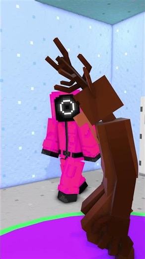 JJ & 99 Dear Monster survived the Squid Game Round and Round:Squid Game Season 2#shorts