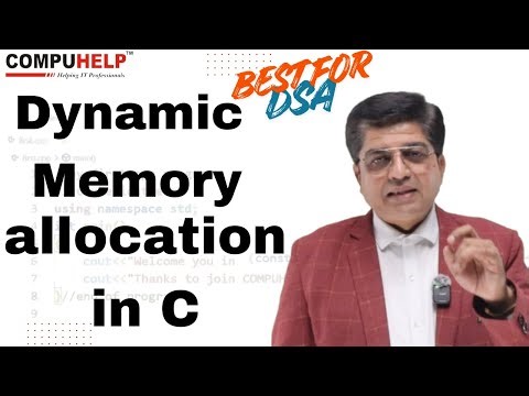 Dynamic Memory Allocation in C | malloc() and free() function |Theory| COMPUHELP | SG(Sunil Guleria)