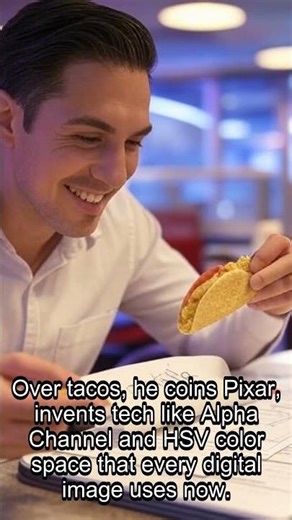 He Created Pixar’s Tech and Changed Digital Art Forever #Shorts