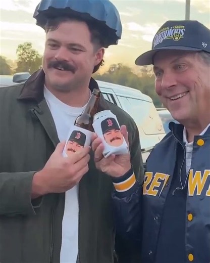 Red Sox star Payton Tolle was having the time of his life reporting for us at the World Series!