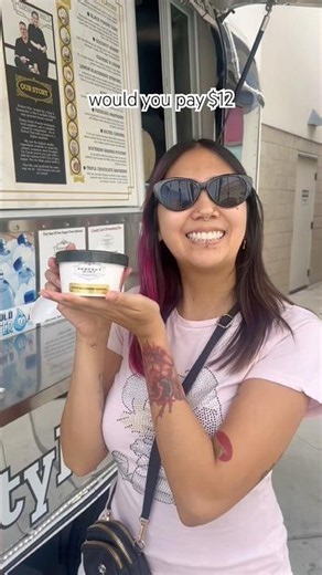 This $12 Ice Cream Was Actually FREE #shorts #yelp #icecream