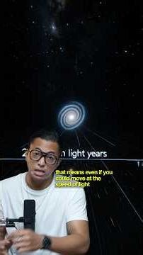 Why is it impossible to travel to our nearest galaxy, Andromeda?