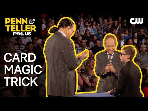 13-Year-Old Magician Performs Card Magic Trick | Penn & Teller: Fool Us | The CW
