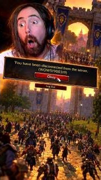 💀 Olympus Crashes WoW Servers #olympus #asmongold