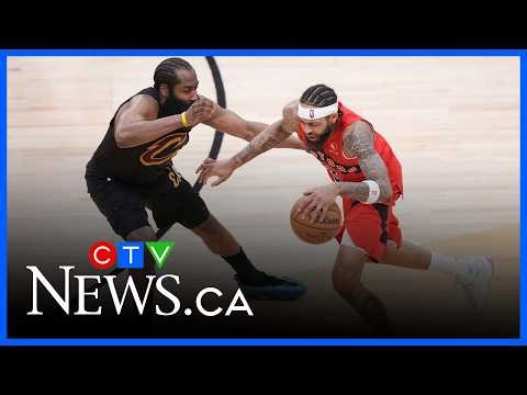 Raptors practice in Toronto ahead of Game 5 in Cleveland
