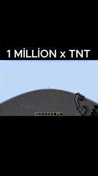 I Blew Up Minecraft With 1,000,000x TNT 💥