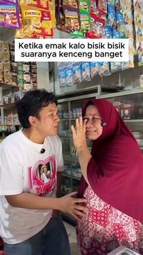 Emak kalo bisik bisik kenceng banget suaranya #shaideography