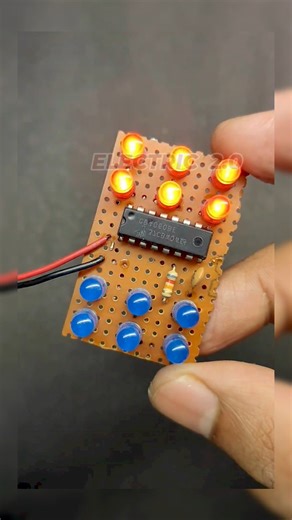 Amazing LED Flasher Circuit #diy #electeonics | Electric 2.0