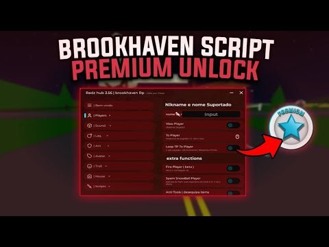 Brookhaven Script Hub Premium Features No Key | Pastebin - Gamepass Unlock | Shife