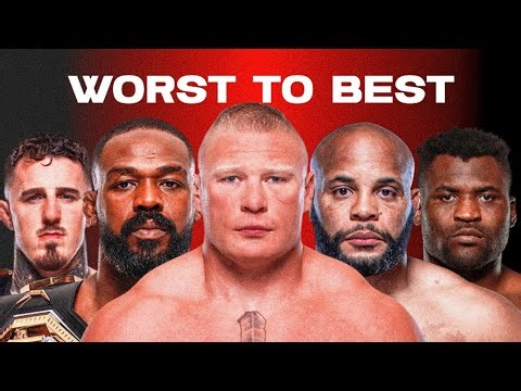 Ranking Every UFC Heavyweight Champions From Worst to Best