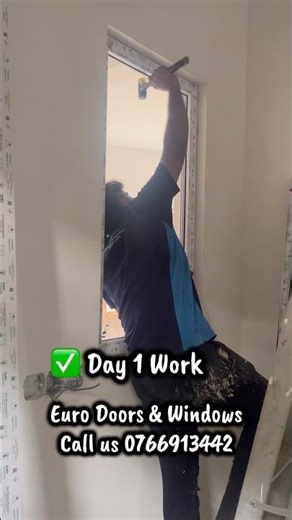 UPVC Installation Day 1 | Sliding Doors, Windows & More | Kelaniya