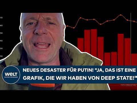 UKRAINE-KRIEG: Neues Desaster für Putin! "Ja, das ist eine Grafik, die wir haben von Deep State!"