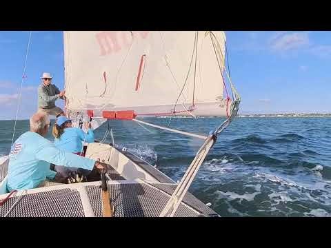 Sail2Learn - Reefing the mainsail