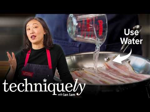 The Best Way To Cook Bacon? | Techniquely with Lan Lam