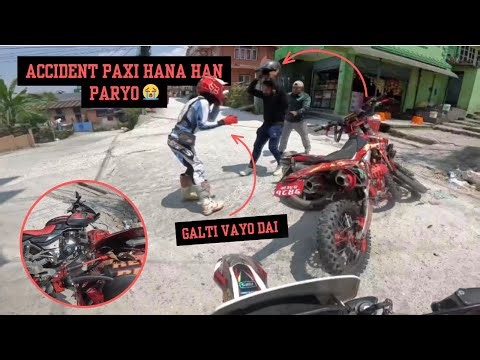 Accident vayese hana han vayo 😭 Civil dress ma bike seized gardyo | Bad Day | UZIMANVLOGS