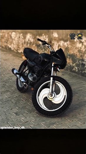 Red beast on the streets ❤️🏍️Modified Splendor with pure desi vibes and Punjabi beats 🔥Simple