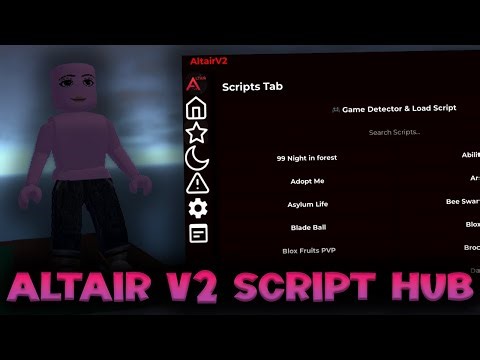 Altair V2 FE Script Hub - ROBLOX EXPLOITING
