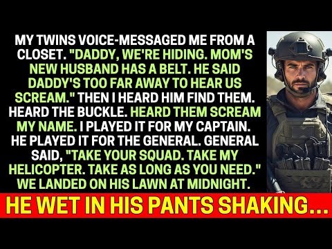 Stepdad Beat Twins While I Listened—General Gave Me His Helicopter—Landed On His Lawn