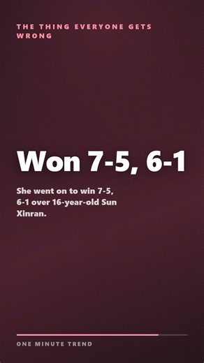 Coco Gauff did not steal a point: the Beijing replay