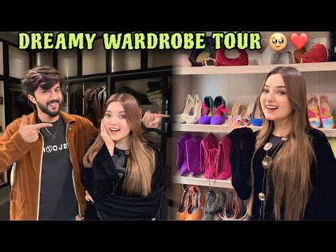 Most Awaited Video ⏰ | My Dreamy Wardrobe Tour 🥹❤️ | @RabeecaKhan @hussain.tareen |
