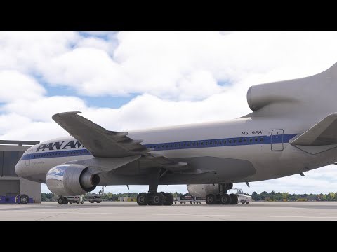 Livestream flying the Lockheed L1011 Tristar from London to New York in Flight Simulator 2024