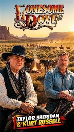 🔥 Lonesome Dove (2027) Trailer | Taylor Sheridan & Kurt Russell REVEALED! | MA Film#Western #Trailer