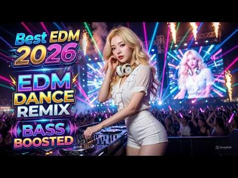 Best Dance Music 2026 ⚡️ Nonstop Party Mix - EDM & Eurodance Summer Remix🔊Bassboosted | 🔥V.39