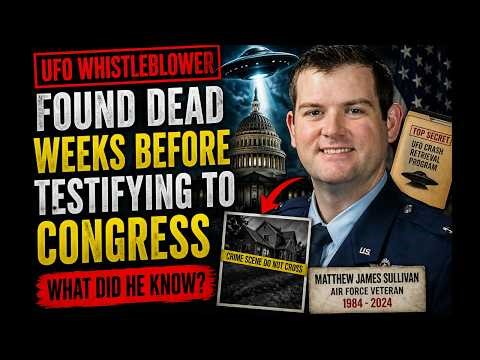 Was He Silenced? UFO Insider Dies Before Telling Congress Everything