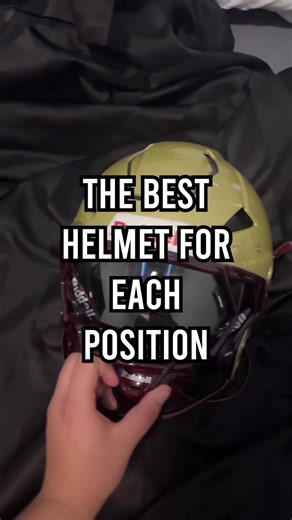 Best Football Helmets for Every Position Explained