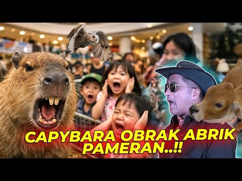 JUNET DAN JENAB DATANG KE PAMERAN...PENGUNJUNG HIST3RIS..!!!