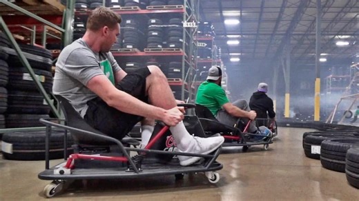 The ultimate stunt driving battle 🏁🔥 #cars #stunt #dudeperfect | Dude Perfect