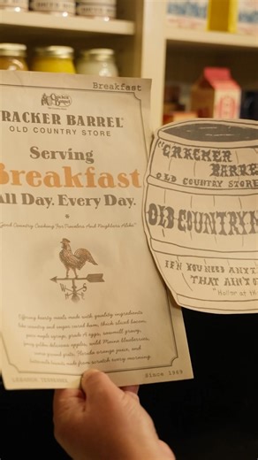 Y’all asked. We listened. We’re bringing back two of your menu favorites. 1.6.26. | Cracker Barrel Old Country Store