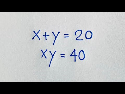 Germany | Can you solve this? | Math Olympiad (x,y)=? 