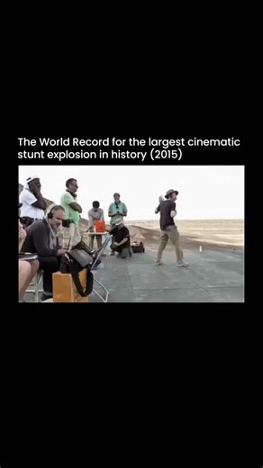 neonexplanation on Instagram: "In 2015, the James Bond film Spectre set a Guinness World Record for the largest cinematic stunt explosion ever filmed at that time. This spectacular practical effect was created under the supervision of special effects expert Chris Corbould and took place on 28–29 June 2015 near Erfoud, Morocco during production of the movie. The blast had a total yield equivalent to about 68.47 tonnes of TNT, produced by detonating 8,418 litres of kerosene along with 33 kg of pow