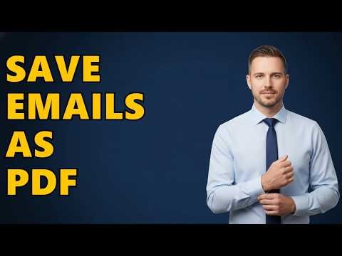 How To Download Emails From Gmail As PDF?