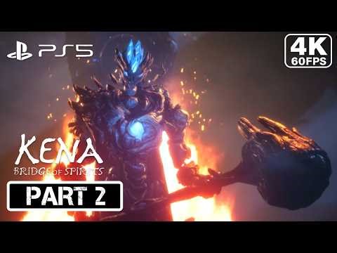 Kena Bridge of Spirits Gameplay Part 2 [PS5 4K60FPS] - No Commentary