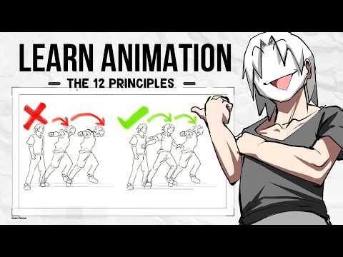 Learn how to Animate! (The 12 principles) | DrawlikeaSir