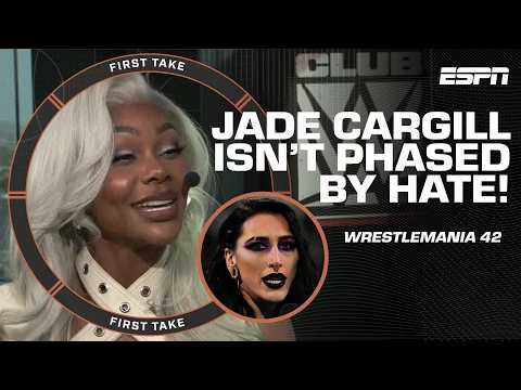 Jade Cargill isn't worried about doubt vs. Rhea Rhipley 🗣️ 'MY HATERS KEEP ME PAID!' | First Take