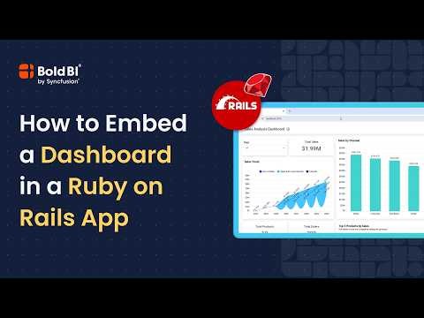 How to Embed a Bold BI Dashboard in a Ruby on Rails App