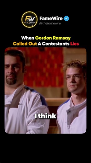 When Gordon Ramsay Called Out A Contestants Lies