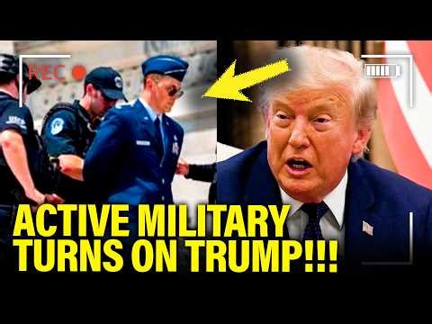 OUTRAGE ERUPTS After Active Duty Soldier ARRESTED for Trump Protest