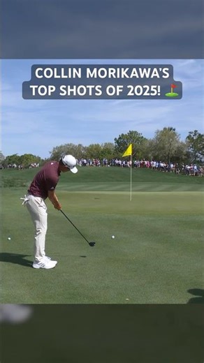 Collin Morikawa is a short game wizard 🪄