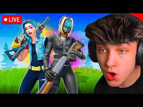 🔴LIVE! - DUO TOURNAMENT in FORTNITE! (Free Skin Early)