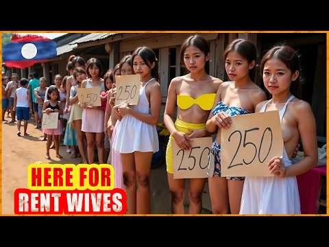 Real Life in LAOS! World's CHEAPEST COUNTRY Laos Lady More Beautiful Than AI - Travel Documentary