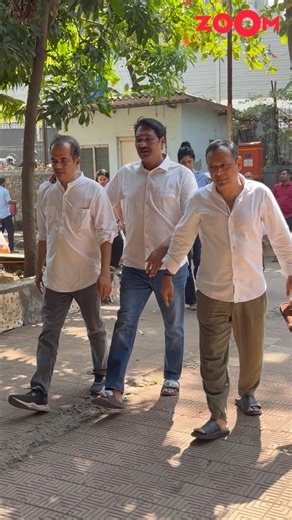 CID Fame Aditya Srivastava Arrives at B.P. Singh’s Funeral #shorts #adityasrivastava #viral