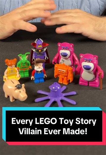 Every LEGO Toy Story Villain Ever Made! 💥 #lego #toystory #toystory5 #legocollector #legocollection