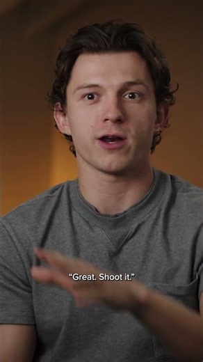Tom Holland rehearsing for his Telemachus fight scenes - The Odyssey in cinemas now.